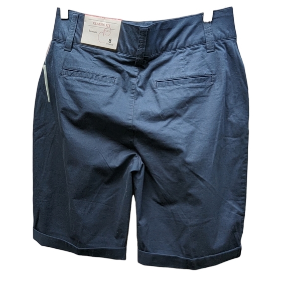 Christopher & Banks NWT Classic Fit Bermuda Sz 8 - Picture 3 of 10
